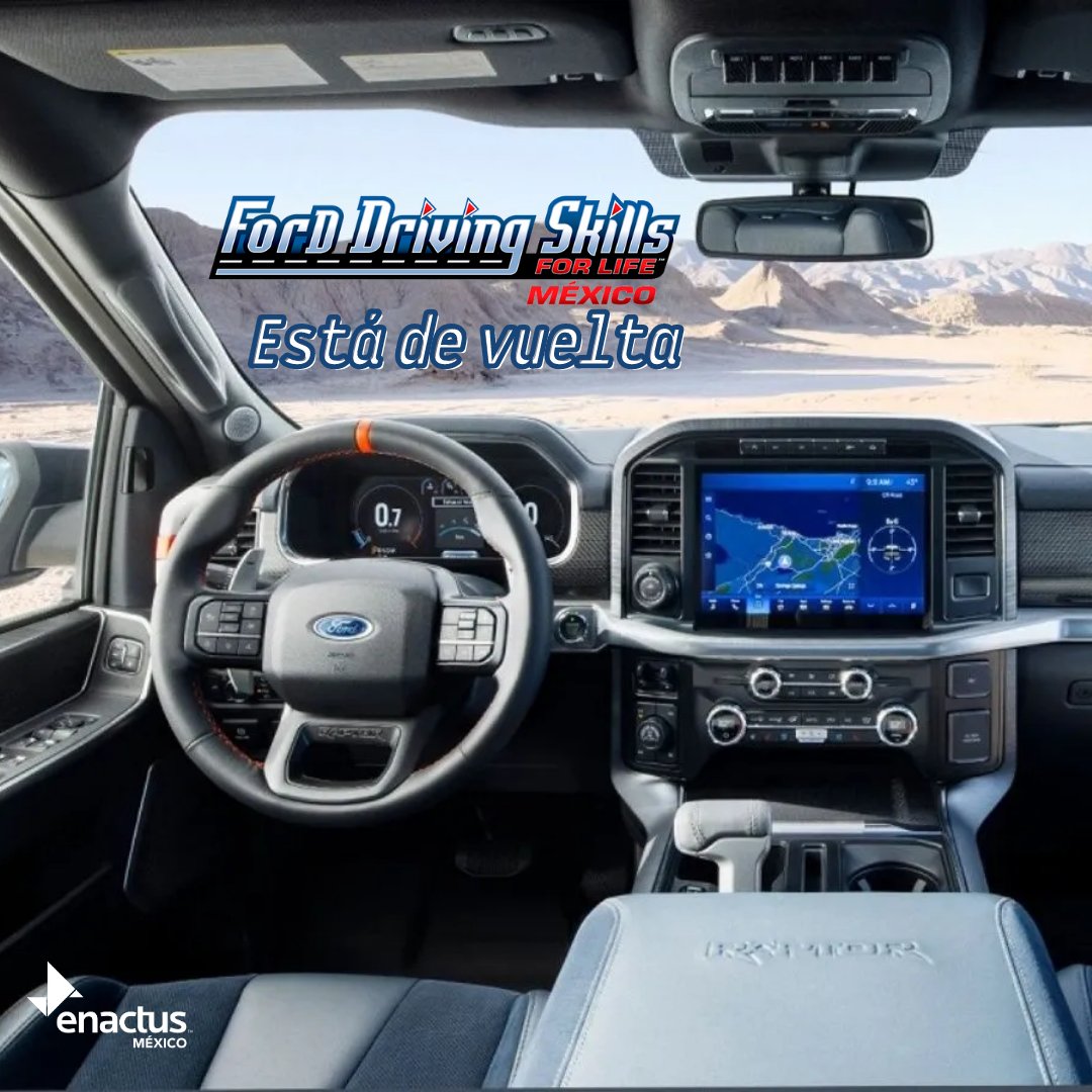 EnactusMx's tweet photo. ¡Ford Driving Skills For Life ha vuelto! https://t.co/8sBoXJxgeX