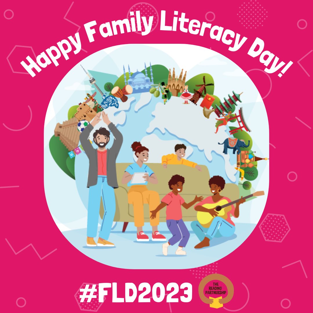 This year's theme for #FLD2023 is 'Celebrate Your Heritage' - learn about your family, together as a family! Follow @abclifeliteracy or visit FamilyLiteracyDay.ca for fun ways to discover and honour your family's history and culture. 

#TheReadingPartnership #LiteracyLiberates