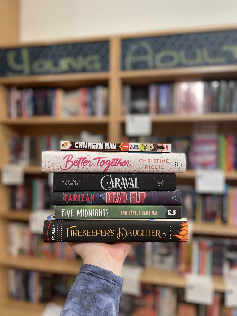 TGIF Readers📚💃🕺🏻

Check out these #StaffPicks from our Young Adult section that are✨ON OUR SHELVES NOW✨

Stop by the shop to grab one or all of these YA titles or visit our website👇 

charterbookstore.com/store/catalog/…