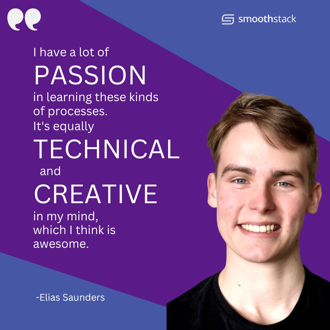 Smoothstack's tweet photo. Love this quote! When asked, "Why do you love being a Software Engineer?" Congrats Elias Saunders! We are hiring!! https://t.co/NFQ9rsNlti
#wearesmoothstack #codeforexcellence #smoothstack #techcareer #itjobs #loveourjob #entrylevel #softwaredeveloperjobs #softwareengineerjobs https://t.co/xlHIKF0oYD
