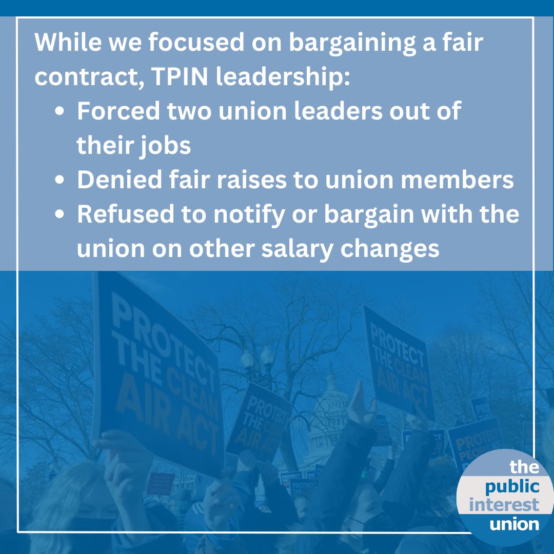 TPINunion's tweet photo. So that happened...

Let's work together, finish a fair contract, and get back to standing up for the public interest. https://t.co/pLgQfCVQkc