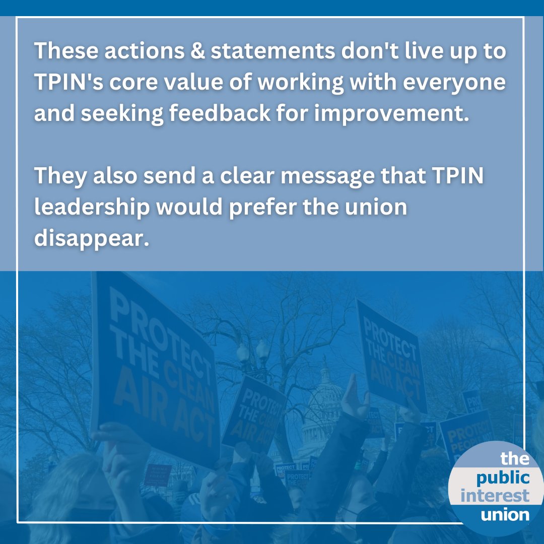 TPINunion's tweet photo. So that happened...

Let's work together, finish a fair contract, and get back to standing up for the public interest. https://t.co/pLgQfCVQkc