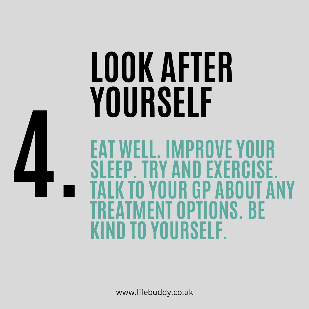 .....See our 4 top tips on how to help yourself if you're going through a tough time with your own mental health.
And read more at parentingmentalhealth.org

#mentalhealth #wellbeing #resilience #selfcare #parents

2/2