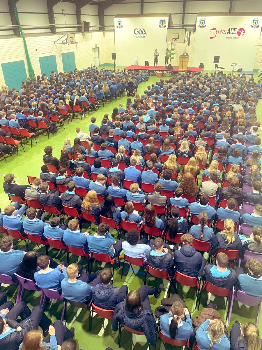 BHCMonaghan's tweet image. Lots of events, awards &amp;amp; accolades to mark today at #BHCAssembly &amp;amp; best wishes to our 3rd &amp;amp; 6thYr students in pre-exams. Students taking responsibility for their learning #AcademicTracking #ETBEthos #StrongerTogether