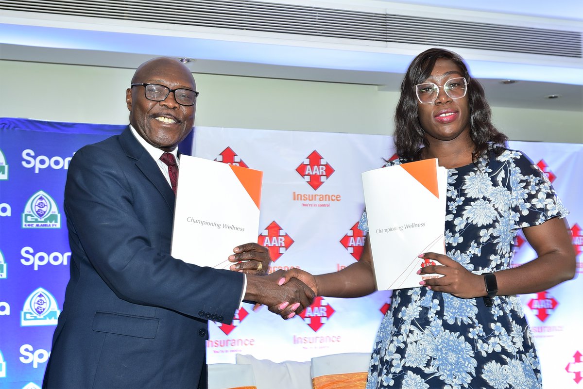 AAR_Insurance's tweet photo. Today, AAR Insurance announced a customized medical cover for Gor Mahia FC players. The cover includes an inpatient cover of Kshs. 750,000 and an outpatient cover of Kshs. 60,000 on and off the pitch, with a rescue and evacuation benefits.
#youreincontrol #OfficialGMFC https://t.co/tnsNmYVOYF