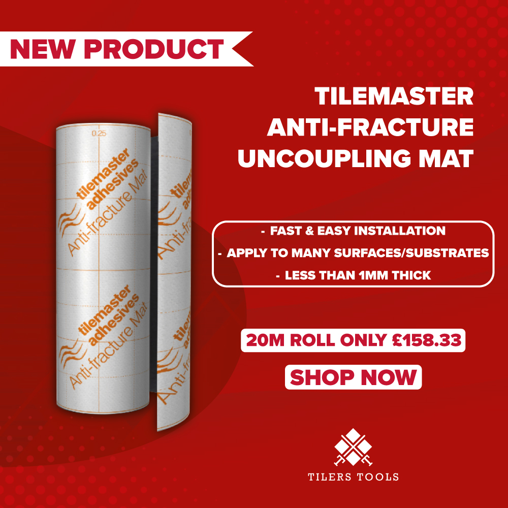 tilers_tools's tweet image. 🚨 NEW PRODUCT 🚨

We are now stocking Tilemaster Anti-Fracture Uncoupling Mat in 20m rolls! 

Shop now👇🏼

Contact Us🗣
💻 tilerstools.co.uk
📞 01565 344860

#tilemaster #tiling #tilers #tile #mat #porcelain #tiles