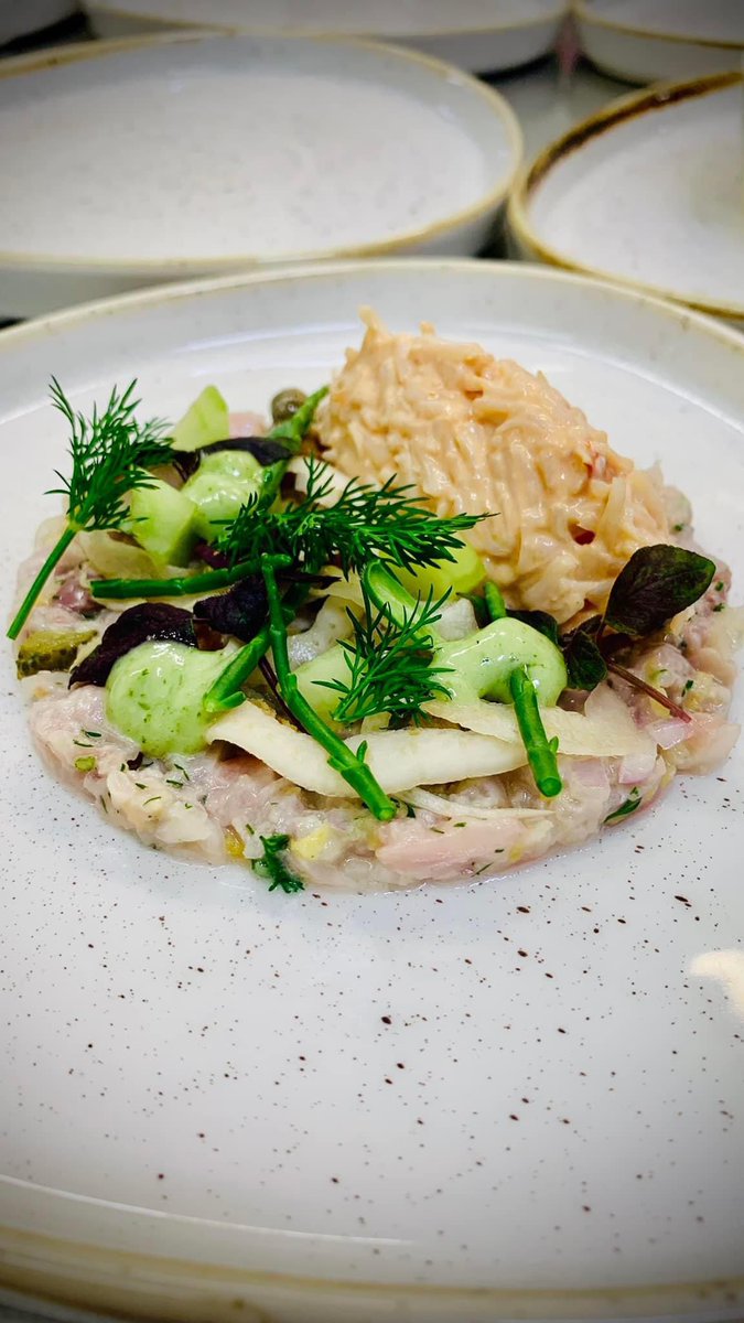 BCityRestaurant's tweet photo. Another great guest chef dinner. @Chef_Matt_Lord came and inspired the @CoBCollege catering and hospitality students. Amazing dishes and brilliant service from the students. Contact us if you would like to find out more about theses dinners. https://t.co/6TQGN42Iuu