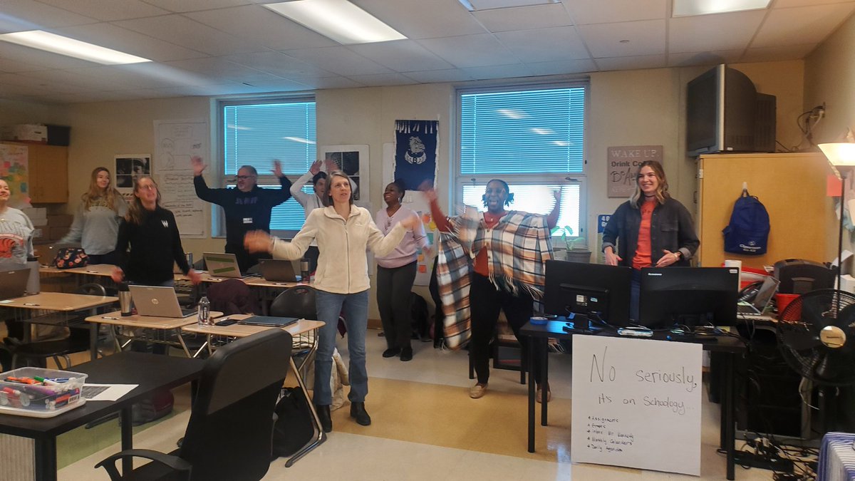CPS Math PD. I appreciate the support our district leaders provide us to increase our expertise while building confidence and collaborating with colleagues. Math brain break in action.