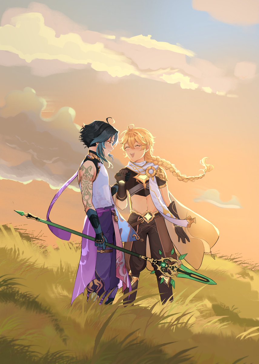 I want to start posting art again 🥹 

#XiaoAether #xiaoae #GenshinImpact