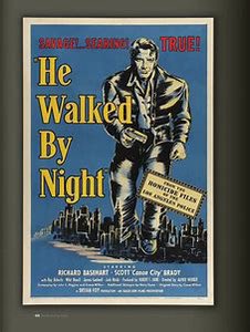 #NoirCity20 Day 8  - He Walked by Night (1948) – Police hunt for a criminal who shoots and kills a cop. Directed by Anthony Mann #RichardBasehart #ScottBrady #RoyRoberts #FilmNoir
