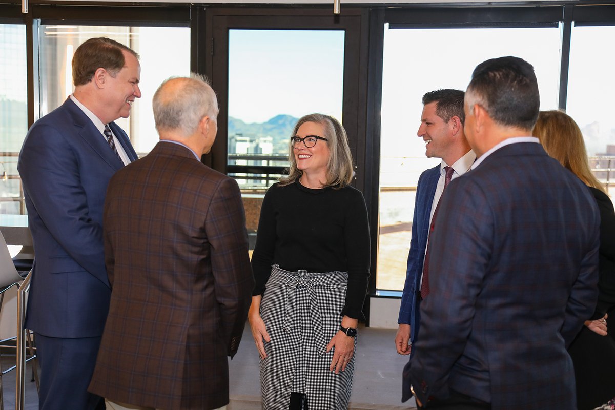 GPEC's tweet photo. Thank you, @GovernorHobbs for joining our Board of Directors to share insights on advancing education, arts, water &amp; energy resilience, infrastructure, &amp; more.

#GreaterPHXtogether https://t.co/jdcILnNZAR