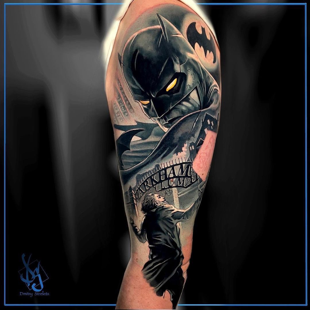 Batman Bat-Signal Tattoo | Temporalis, image size:1080x1080