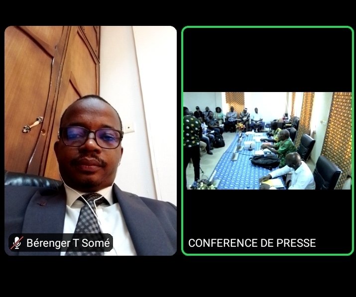 berengertsome's tweet photo. J'ai pris plaisir ce jeudi 26 janvier 2023 à suivre la conférence de presse de présentation du livre du professeur Mahamadé Savadogo sur la Philosophie en langue nationale entièrement écrit en Mooré https://t.co/JCjJEqtXLD