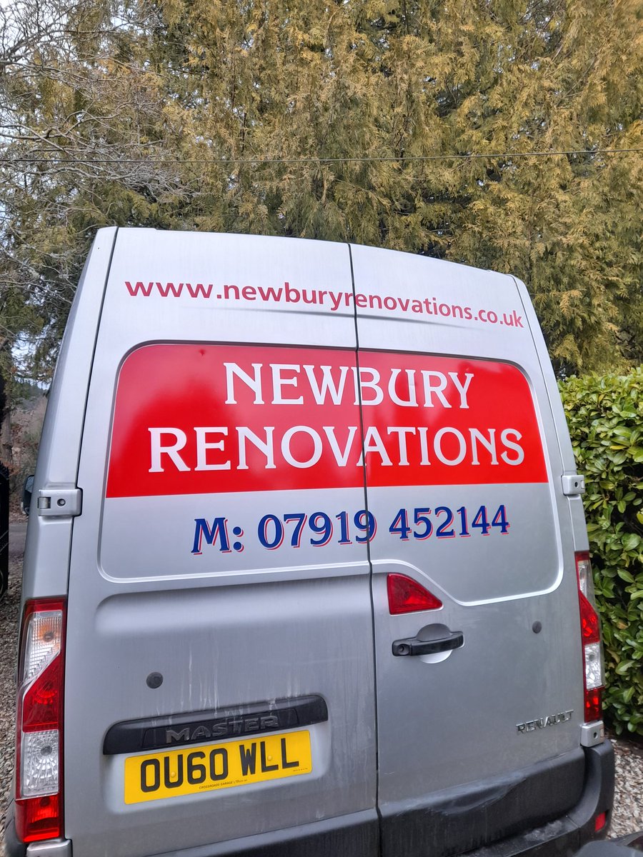 Newbury Renovations van gets a make over with fresh decals, more prominent than before.
#NEWBURY #commercialsigns #vehiclegraphics