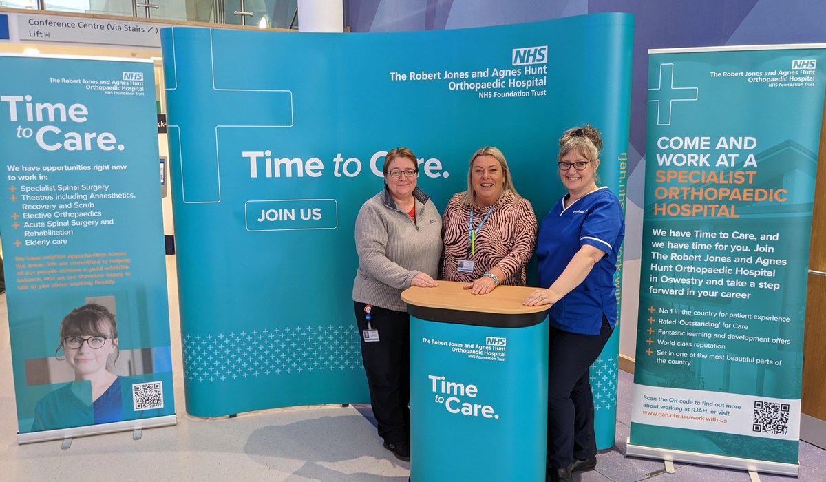 We're getting set up for our big Recruitment Day tomorrow! We can't wait to meet all the nurses and Allied Health Professionals interested in joining #TeamRJAH!

Thinking about coming? You can find more info at rjah.nhs.uk/work-with-us

#RJAHTimeToCare #NHSJobs