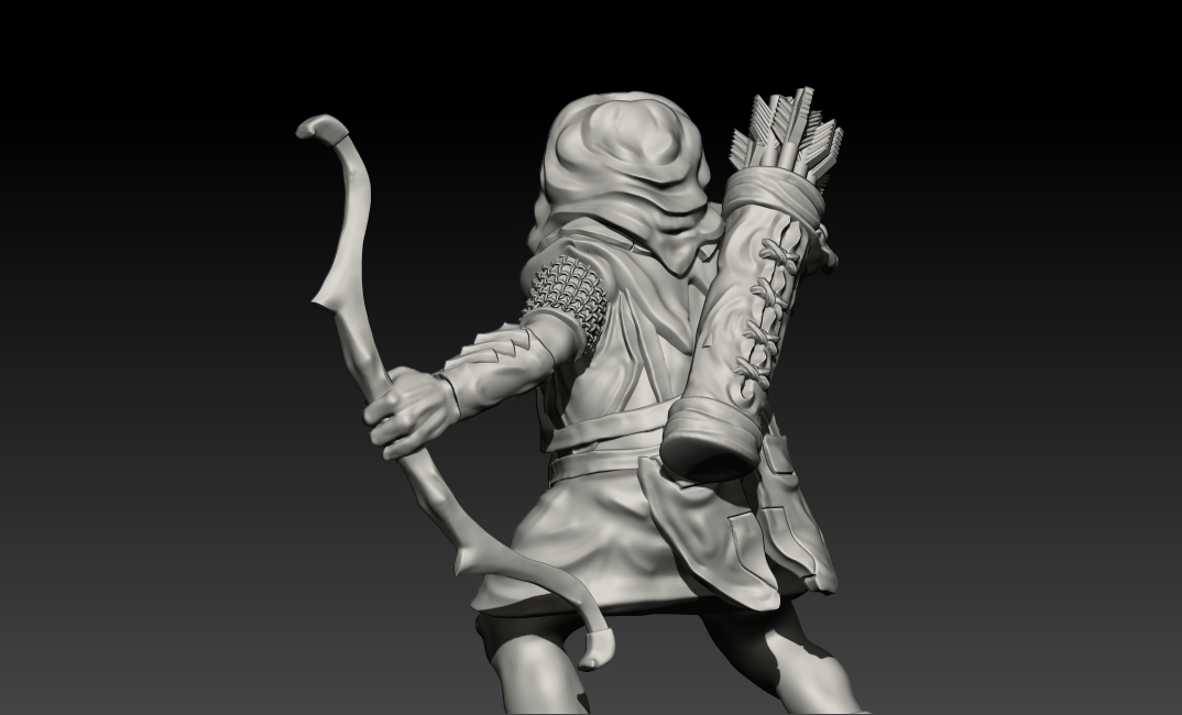 MurraysMinis's tweet photo. work is under way for the bow armed spawn pool scouts! do you think they should have two handed weapon options as well? #warhammer #dnd #3dprinting #miniatures https://t.co/asO8ccooAN