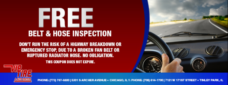 VIPTireCo's tweet photo. Visit us for a free belt and hose inspection with this coupon: https://t.co/i3UyXNxYvN https://t.co/TBvQjNGTav