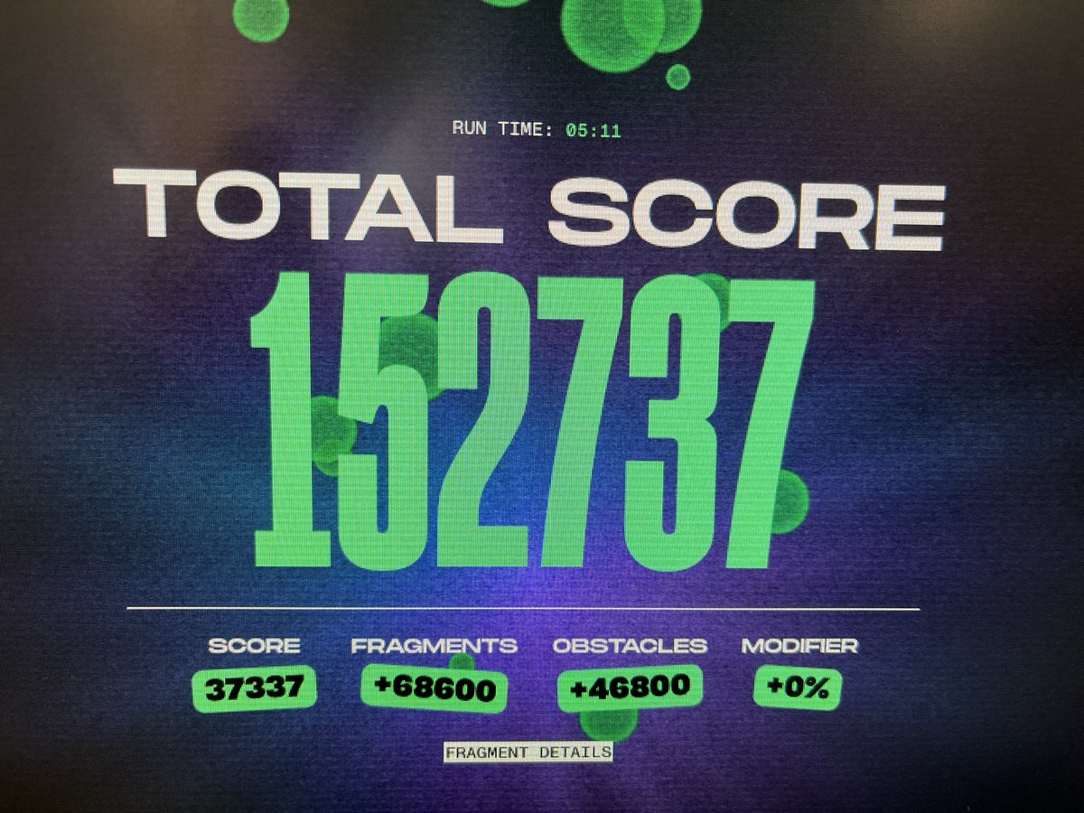 Kombuchman1's tweet photo. LFG! Hit a 5-min run and just beat my high score. Still rocking tier 1 no sharts. I’m coming after it. #dookeydash @BoredApeYC 🤘 https://t.co/OuHea901d1