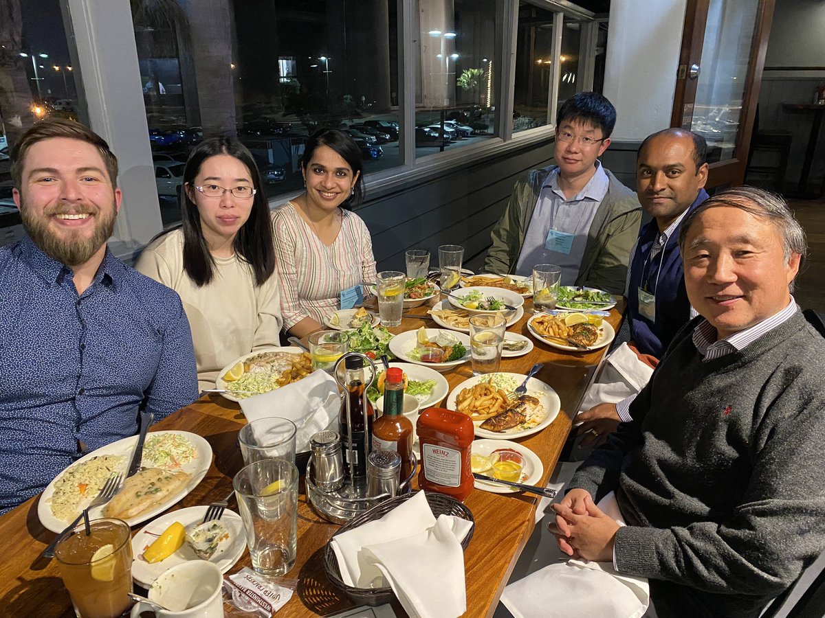 Lu lab dinner at the Metals in Biology GRC. It was great to meet and catch up with all. What a fantastic conference. Thanks to the organisers Kara and Steve!