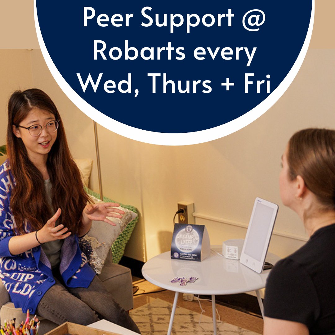 WoodsworthReg's tweet photo. @UofTStudentLife Health & Wellness Peer Support offers 1:1 drop-in, confidential, nonjudgmental spaces for students. Available 11am-4pm, Wednesdays to Fridays @ Robarts & online.
#UofT #Woodsworth #ArtSci #PeerSupport #Robarts #MentalHealth
Photo from Brescia University. https://t.co/0X8QGxwuwR