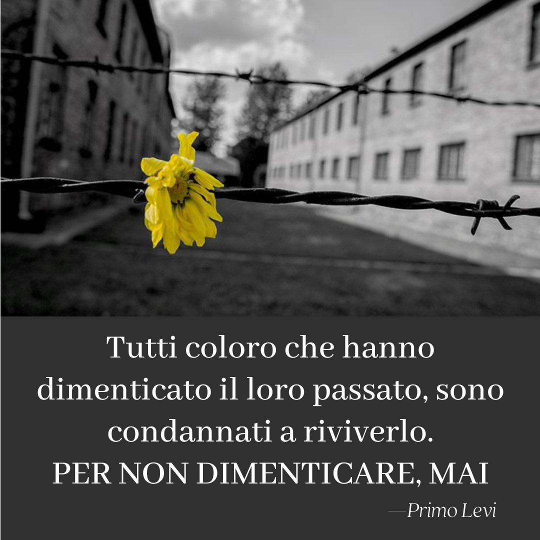 APMARR_ITALIA's tweet photo. "Quel che è accaduto non può essere cancellato, ma si può impedire che accada di nuovo" - Anna Frank
#giornatadellamemoria https://t.co/05BGuBbel1