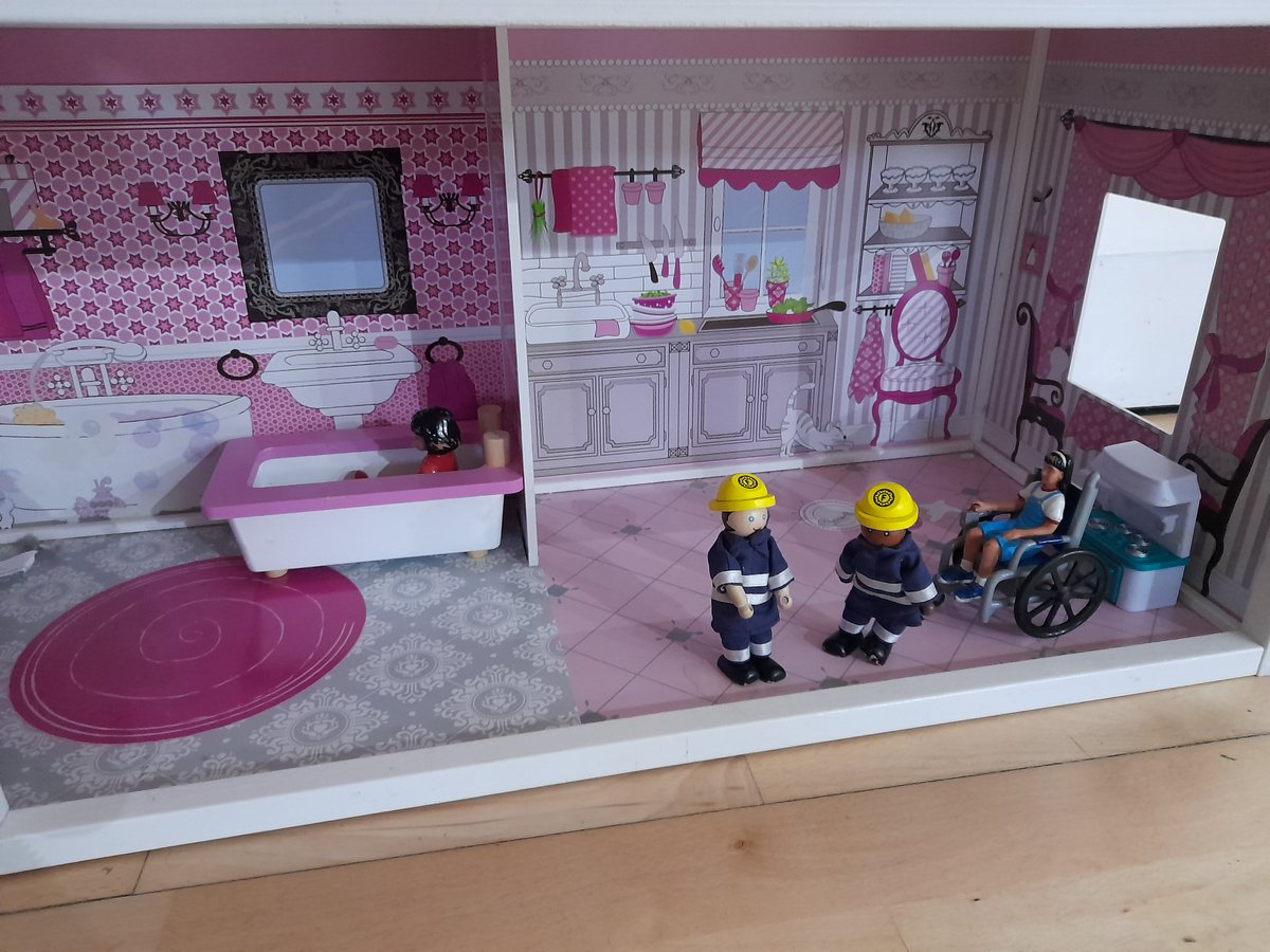 The Pre-school children received a wonderful dolls house last week. Small world play is really important for young children as it allows them to act out roles and scenarios and imitate everyday actions from their own family, culture and backgrounds. stalbans-cc.co.uk