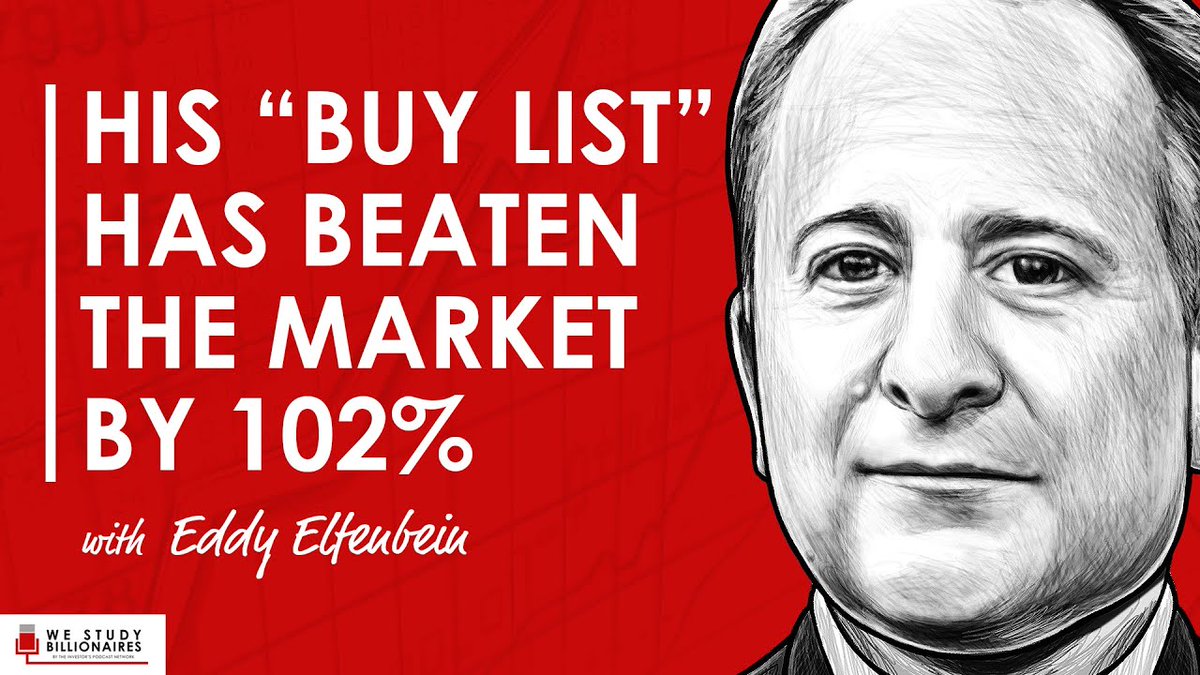 RunnymedeCap's tweet photo. The Stocks To Buy In 2023 w/ Eddy Elfenbein (TIP518) https://t.co/ZTT85B7iOT | The Investor's Podcast Network @TIP_Network @TreyLockerbie @EddyElfenbein #TreyLockerbie #EddyElfenbein #Stocks #BuyList vs #SP500 #WeStudyBillionaires https://t.co/UVnOd7thBy