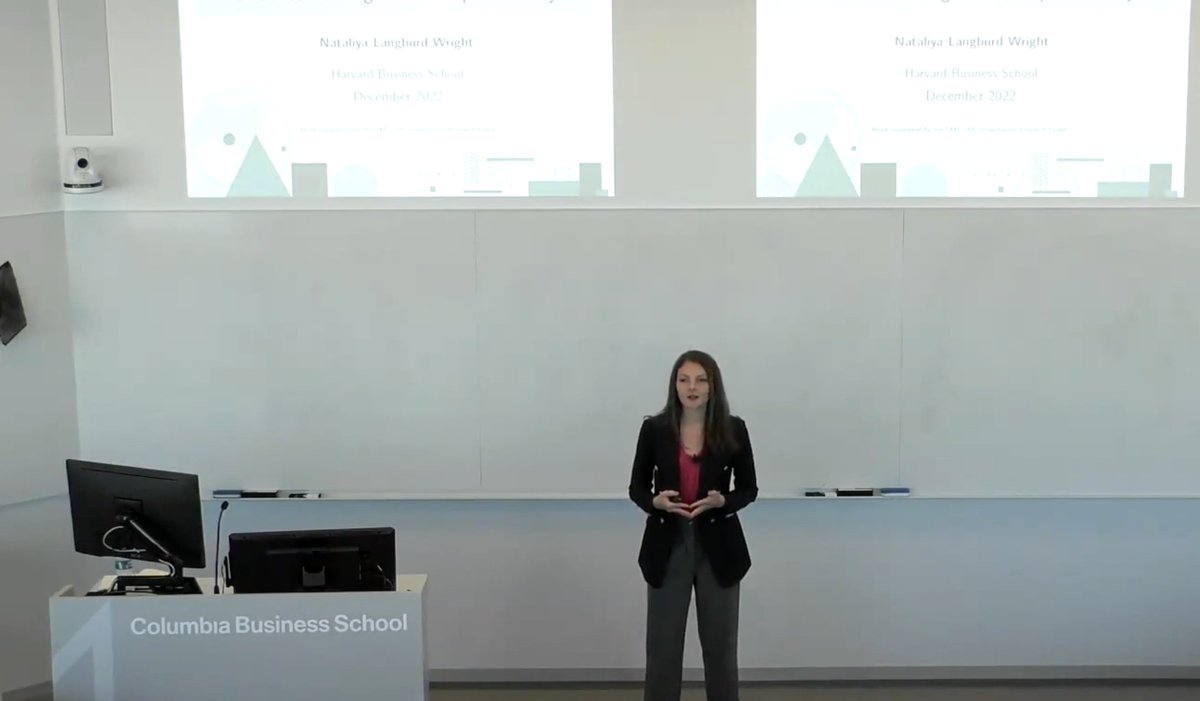 Twenty-seven years ago, I arrived in New York as a refugee. This fall, I will be returning there as an Assistant Professor at Columbia Business School.

I am incredibly excited for this next step, and so grateful to my family, friends, and mentors for their support along the way.