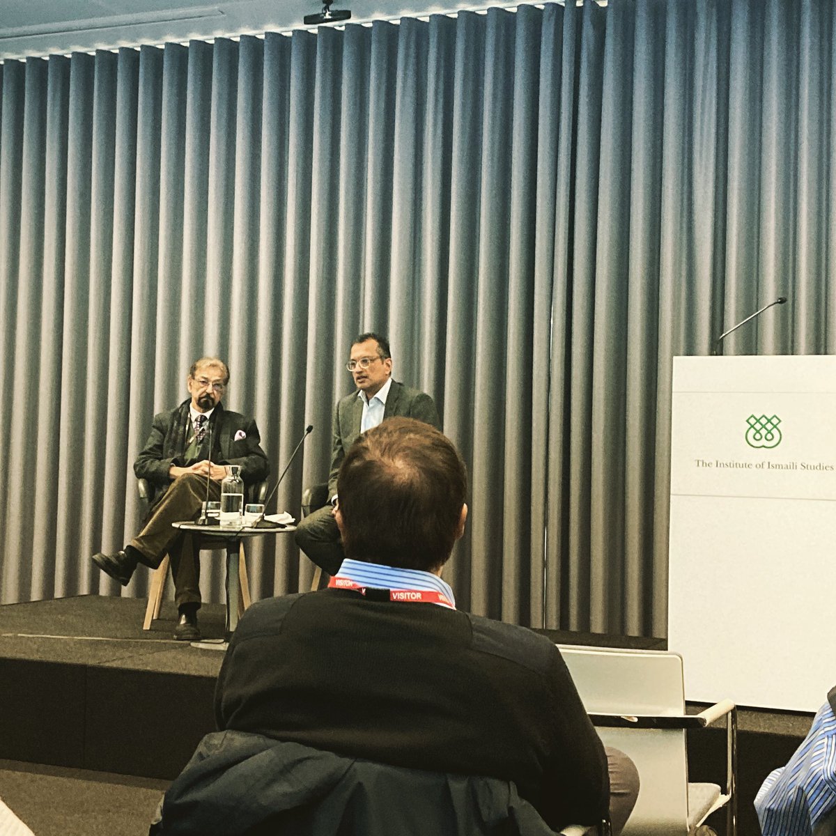 On Wednesday the 25th of January we had the honour of attending a discussion between Dr Mohamed Keshavjee and Arafat Jamal, a UNHCR representative.