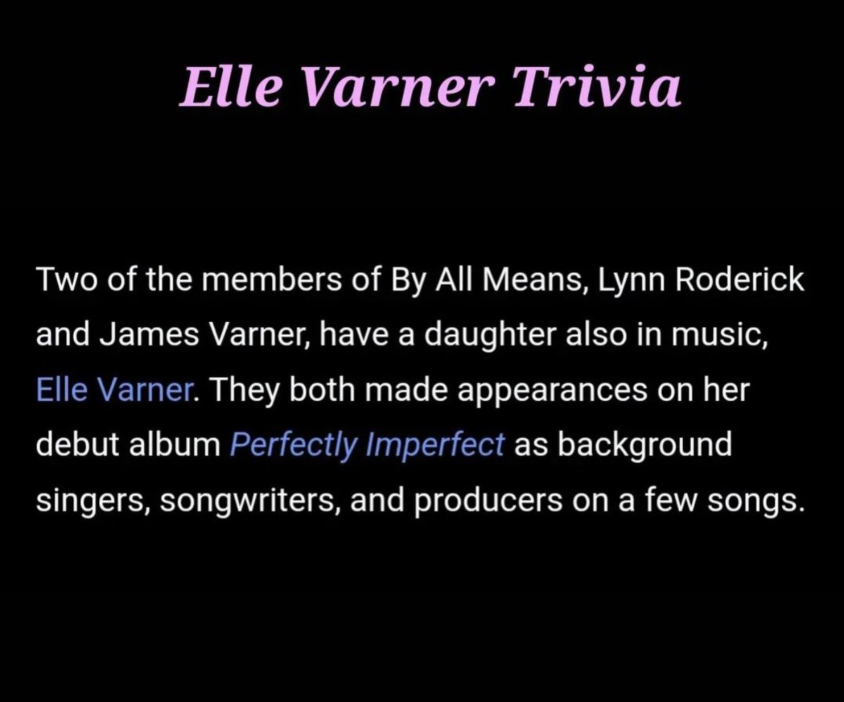 AllThingsElleV's tweet photo. #LuckyTour #ElleVarner #Trivia #LittleDoYouKnow #Self #AllThingsElleV ๐๐ @ellevarner https://t.co/jX1vVEhap1