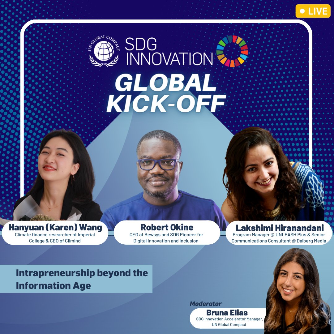 globalcompact's tweet photo. On 31 January, the #SDG Innovation Accelerator for Young Professionals kicks off 🚀!

The virtual meeting will showcase the power of #intrepreneurship and connect the new Innovators with alums. Register to watch the session LIVE: 👉 https://t.co/0RU2LLFFYN

#UnitingBusiness https://t.co/PaaVJkpGTC