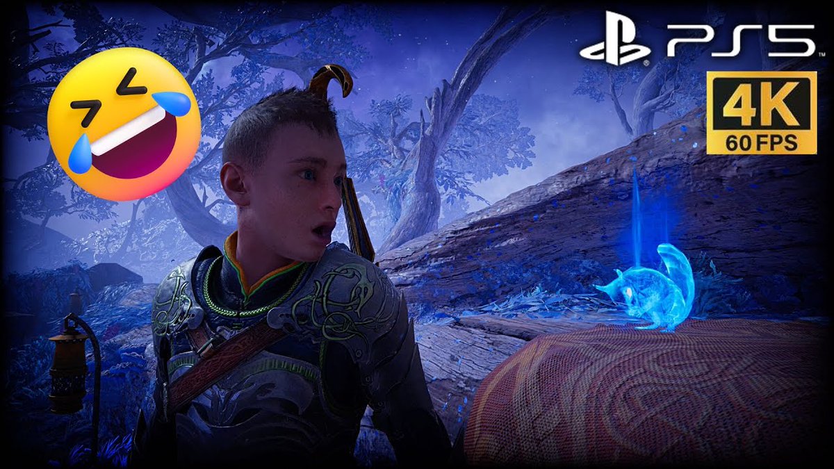 Gamer_Kenpachi's tweet photo. Check out this funny clip of Bitter Squirrel roasting Atreus 😂
https://t.co/hhosdfdMgJ

#GodofWarRagnarok #GOWRagnarok #ragnarok #gaming #youtube #ps5 #funny #hailarious #fridaymorning https://t.co/cEZmIXIG81