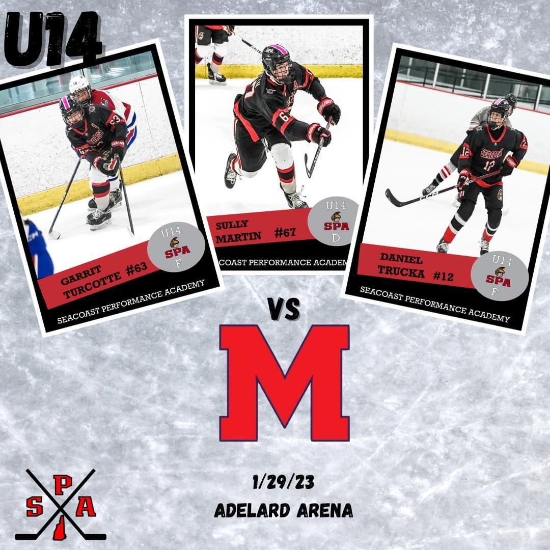 SPAhockeyNH's tweet photo. SPA WEEKEND SCHEDULE!
Our U15, U16, and U18 teams are all in Texas for the USHL Frosty CUP! Our U14's will be on the road Sunday to take on Mount St Charles.
#LetsGoSPA https://t.co/uObsAhjBIW
