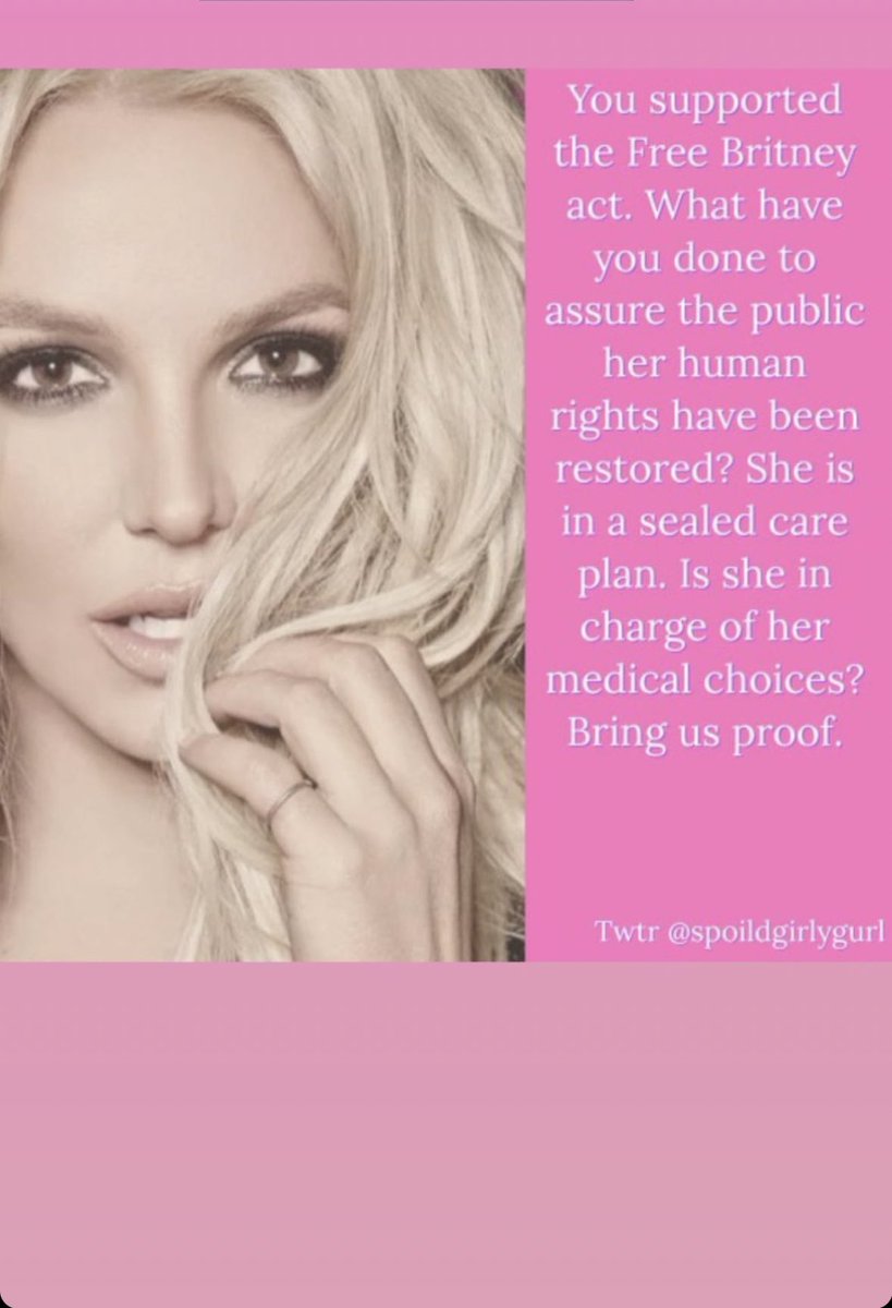 CodiePrice82's tweet photo. #freebritneyfriday #JusticeForBritney #FreeBritney #whereisbritney https://t.co/fbboF0uEK7