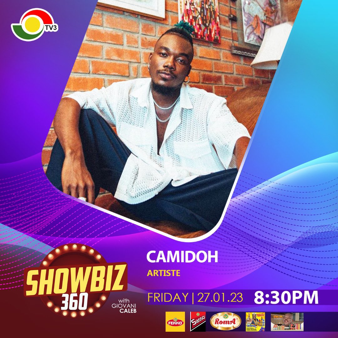 Camidoh's tweet photo. Tonight @tv3_ghana with @GiovaniCaleb 
#Altine https://t.co/WNjWtToJ9l https://t.co/2BWMke9Ynr