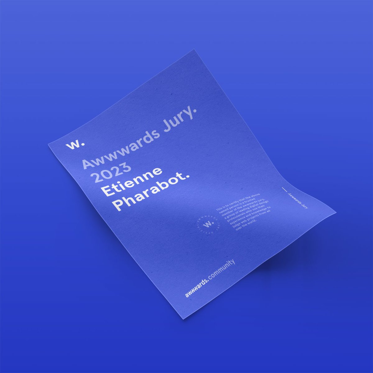 Très heureux de rejoindre le main jury et le code jury <a href="/awwwards/">awwwards.</a>
 après deux ans passé du coté des Young Jury !

Thanks <a href="/awwwards/">awwwards.</a>