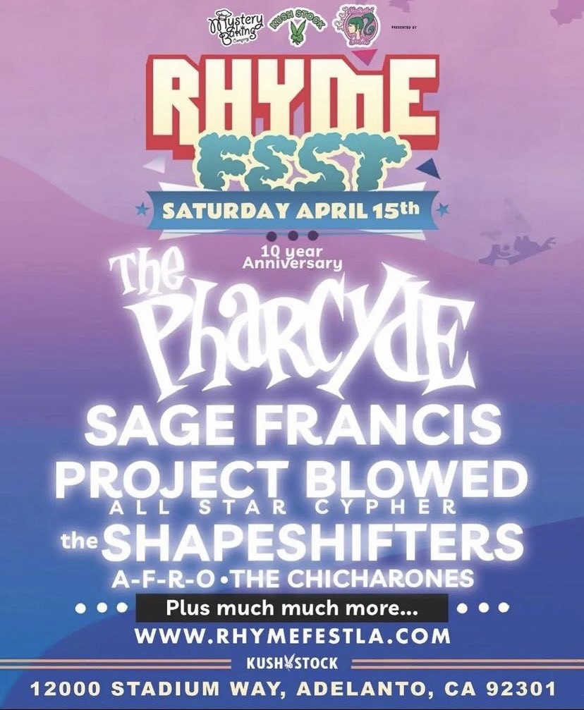 Rhyme Fest Anniversary!