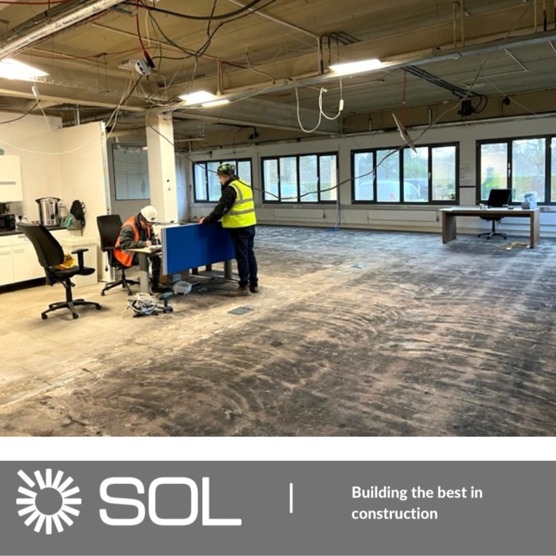 SolServices7's tweet photo. Strip-out work is nearly complete at this great site in Milton Keynes, all ready for refurbishment work to commence. Nice work from the team. 

#warehouse #stripout #refurbishment #internalstripout #construction #commercialconstruction #mechanical #electrical #warehouse https://t.co/skuDdrYLQx