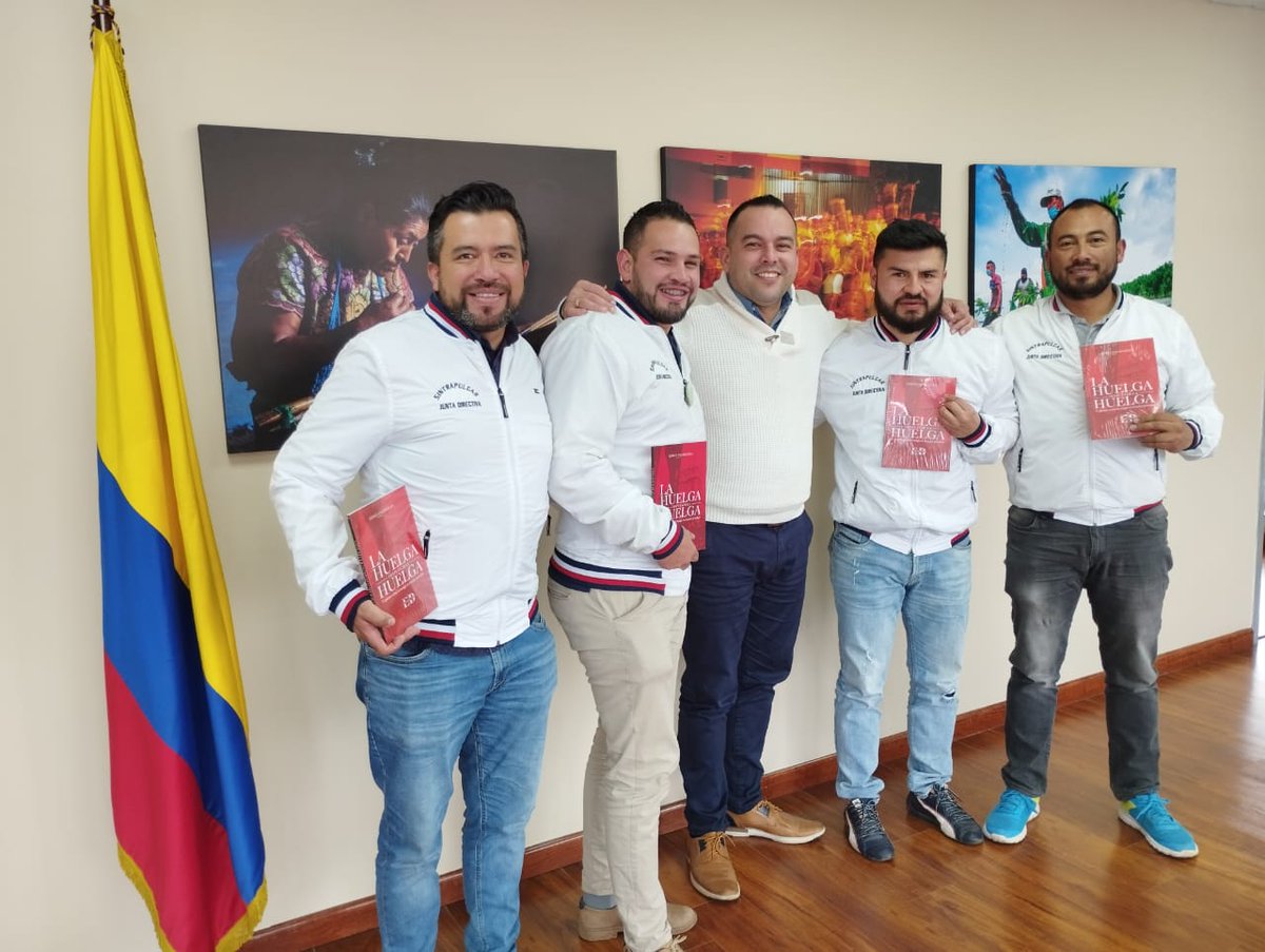 Agradecimiento cordial al doctor <a href="/PalmaEdwin/">Edwin Palma Egea</a> <a href="/MintrabajoCol/">MinTrabajo</a> por recibirnos y guiarnos en este proceso de negociacion y en su desenlace.  Con la empresa <a href="/Essity_LatAm/">Essity LatAm</a> empresa sueca @HelenaSuecia