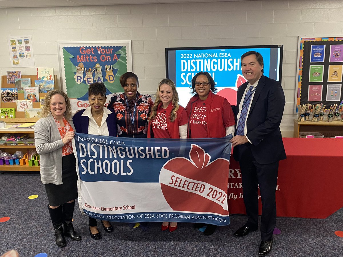 I couldn’t be more proud of our school and our accomplishments over the past three years. Our dedication to doing what’s best for kids collectively is being recognized. <a href="/KerrydaleEs/">Kerrydale ES</a> #proudAP <a href="/LDMcDade/">LaTanya D. McDade, Ed.D.</a> <a href="/MrsZeffiro/">Alyse L. Zeffiro</a> @ToddErickson15