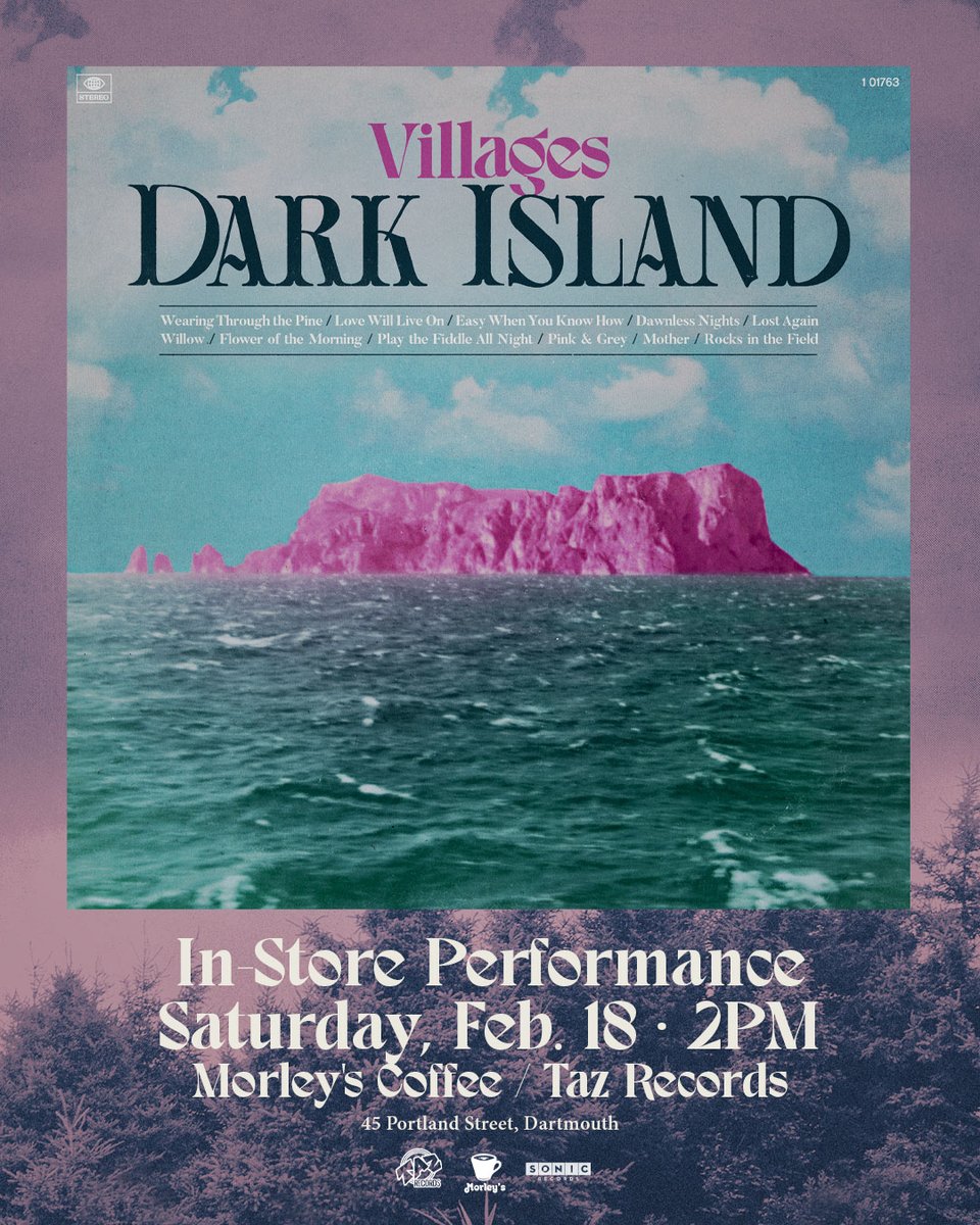 The day after Dark Island comes out we'll doing a little stripped back Saturday afternoon in-store performance at @tazrecords/<a href="/morleyscoffee/">Morley's Coffee</a> in Dartmouth. Come check it if you're around.