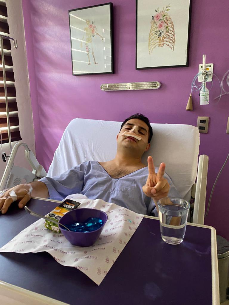 EdgarValadezO's tweet photo. Gracias a todos lo que están preguntando por mi estado de salud, gracias a Dios todo salió muy bien, me atendí un problema respiratorio que arrastraba ya de algunos años, ahora con valentía a la pronta recuperación para volver a la batalla. 💯🙏🏻 https://t.co/uJowLKtB3M