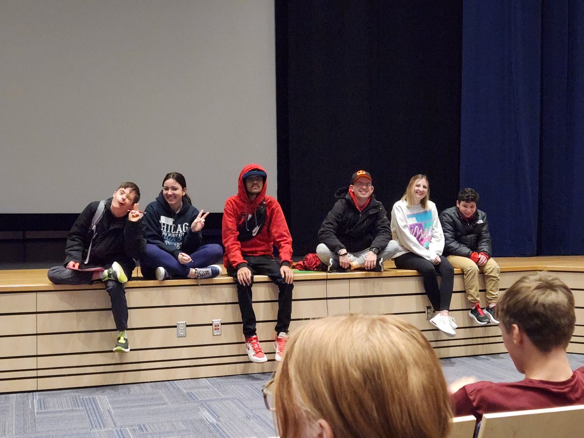 CConley9's tweet photo. Hanging at the YAC summit talking about the excitement of unified sports #hiltoncadets https://t.co/tx0VSDL0g3