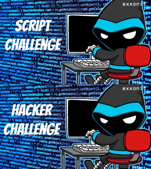 @exxonit Wer ist schon gespannt, was wir uns nach der Script-Challenge und der Hacker-Challenge als nächster ausgedacht haben?