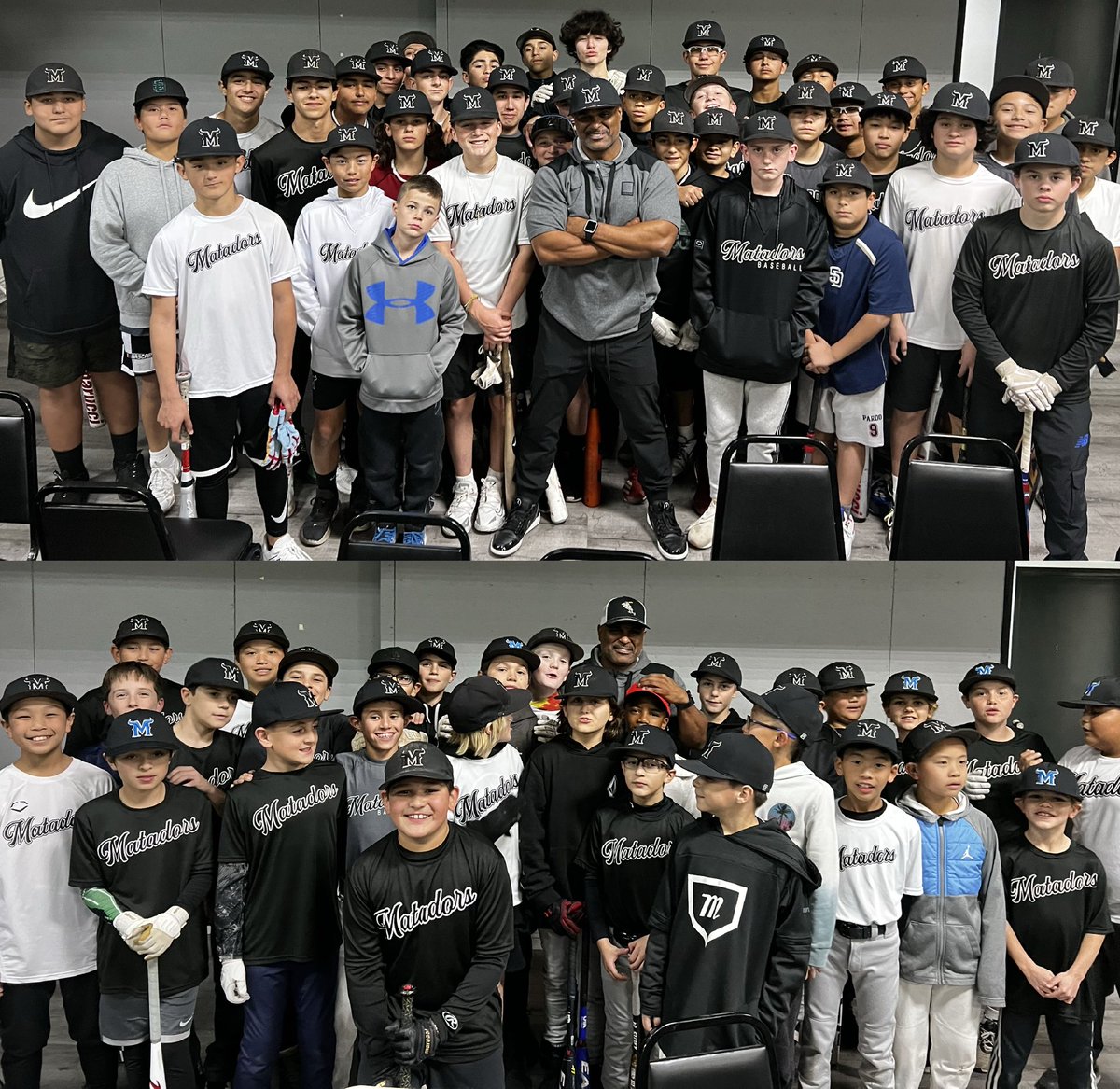 Matadors_Bsbl's tweet image. Great couple of days with our youth. Defense and offense with our great friend Eric Martins 💪🏽😤🔥 #WeDevelop #Familia