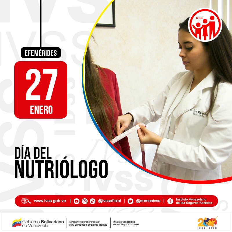 Somosivss's tweet photo. Nuestro reconocimiento a todos los profesionales y expertos encargados de cuidar la nutrición y alimentación de venezolanos y venezolanas. ¡Feliz día del Nutriólogo! #BastaDeAcosoComercial @MagaGutierrezV @MinSaludVE https://t.co/BbcyPeyLLV