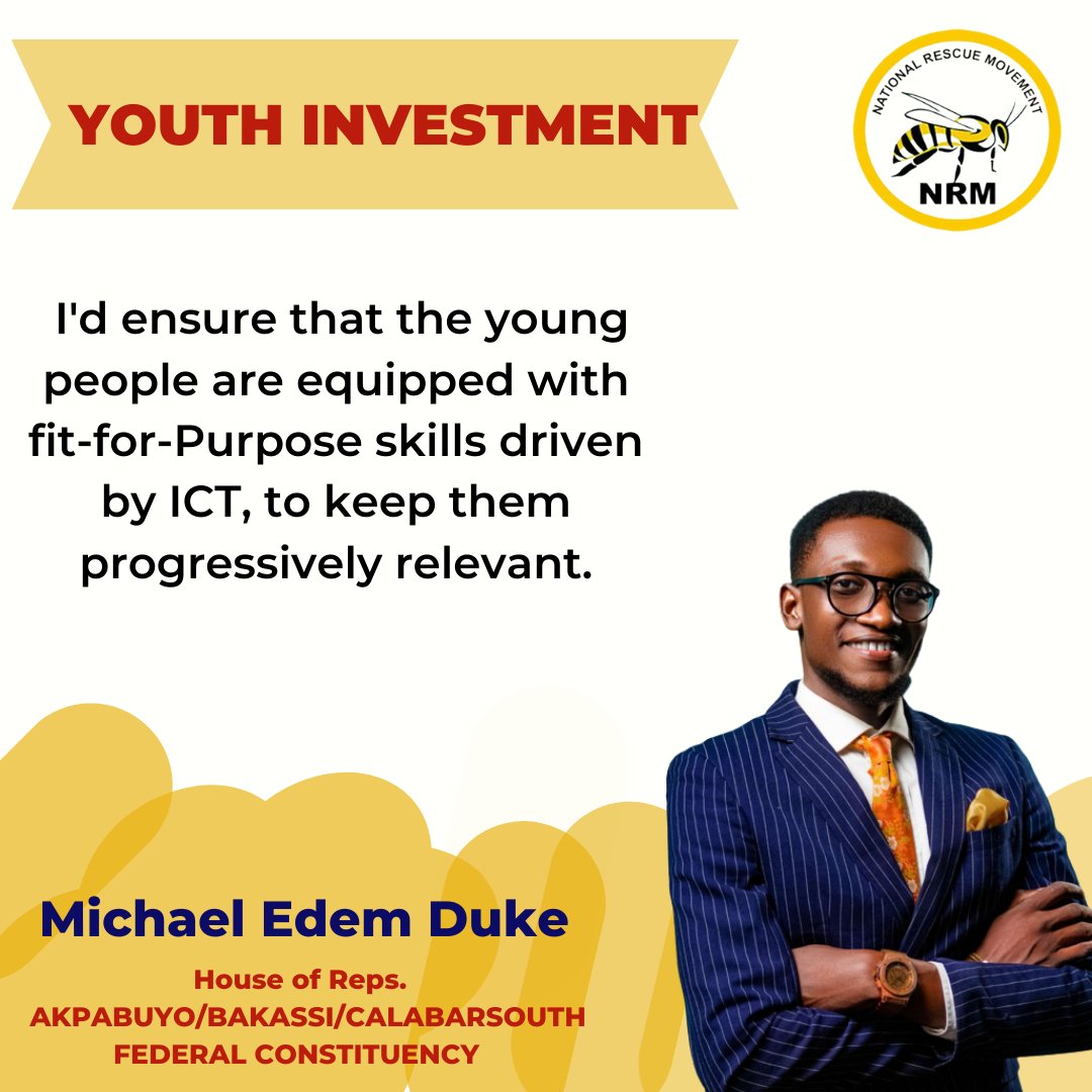 realmichaelduke's tweet image. We keep hearing that the future belongs to the youth, but how can this be when the youths are not adequately equipped to lay hold on the future we speak of?

I am a vivid example of a youth who was well-equipped to reach his full potential,