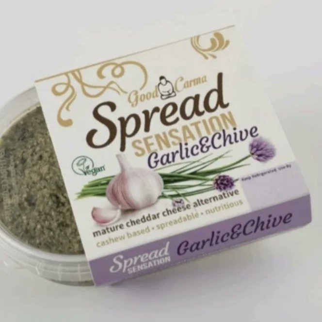 Tomorrow you can sample our Spread Sensation Classic and Garlic and Chive at @herbivore_vegan_deli in Bristol. 

#Bristol #vegancheeseuk #samples #Goodcarmafoods