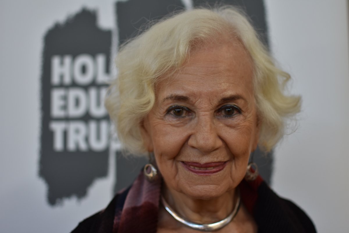 To mark Holocaust Memorial Day it was great to have Holocaust survivor Ruth Posner talking to our Year 9s about her extraordinary life. Thank you <a href="/HolocaustUK/">H.E.T.</a>