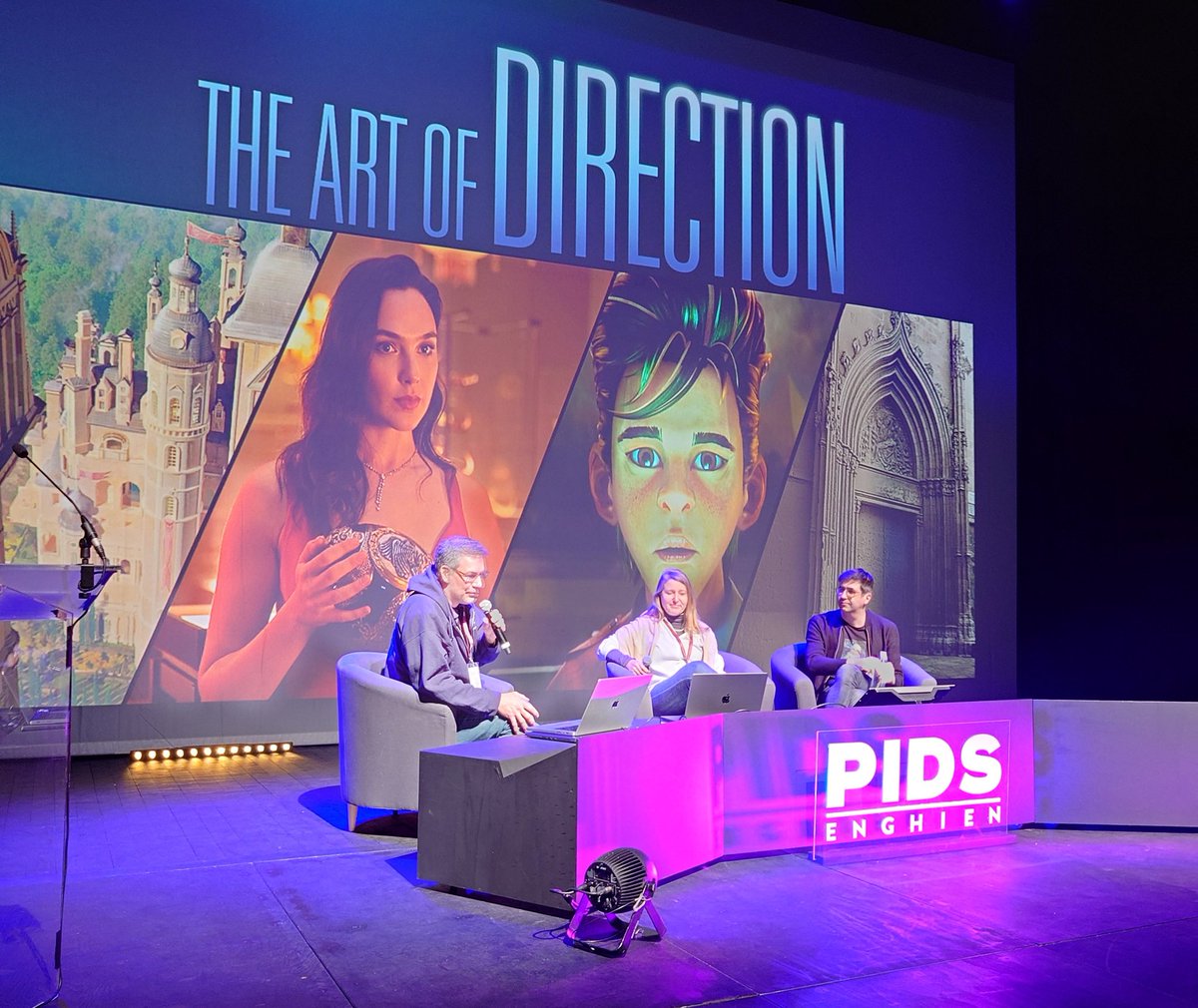 Gorkab's tweet photo. Conference @PIDSConference sur la direction artistique, modérée par @RenaudJungmann de @vfx_workshop https://t.co/NnZLUeUDlM